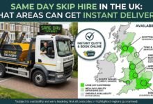 Same Day Skip Hire in the Uk
